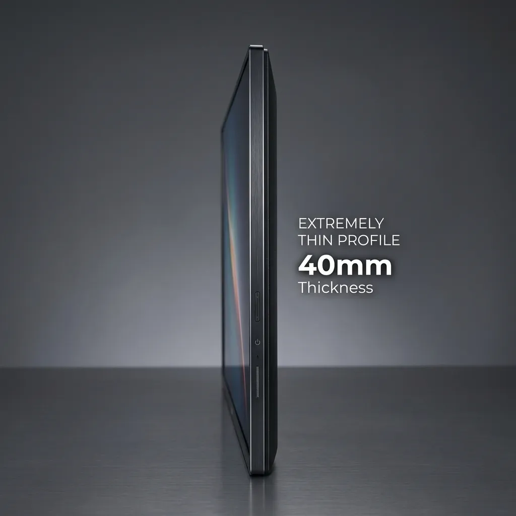 40mm 초슬림 실내 LED 캐비닛
