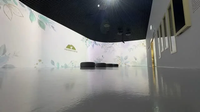 광주 무등산 분청사기전시실 다면 프로젝션 구축